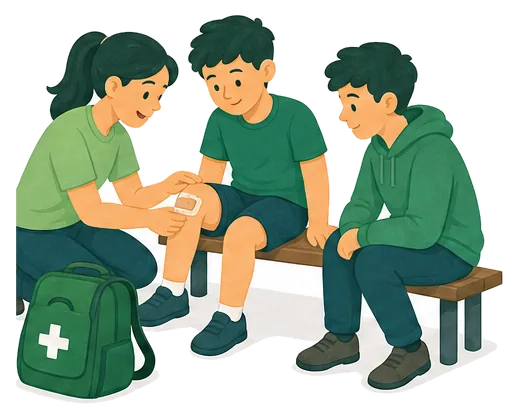 Schulsanitätsdienst professionell begleiten