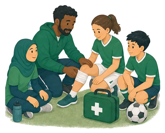 Erste Hilfe im Sportverein: Was Vereine beachten sollten